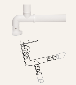 Internal Corner, 2-Way Fitting - White