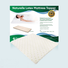  Naturelle Latex Mattress Topper - Premium Natural Latex Mattress Pad