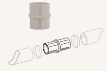  Tube Connector - White