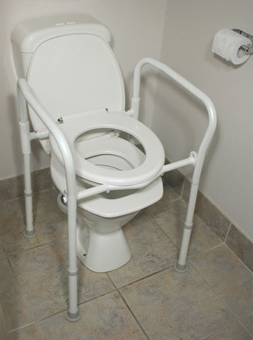 Homecraft Aluminium Folding Over Toilet Aid