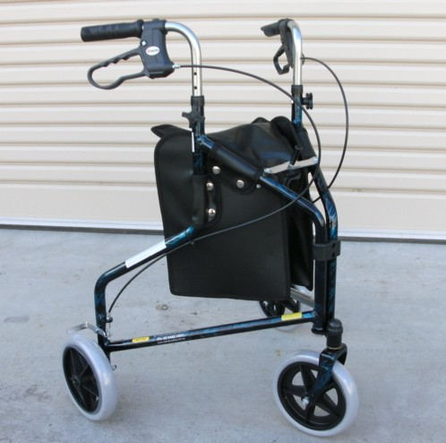 Merits 3 Wheeled Aluminium Rollator