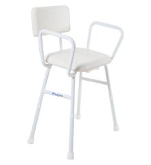  Aspire Shower Stool With Padded Seat & Back